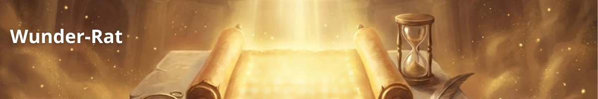 Wunder-Rat -wunderbarer Ratgeber